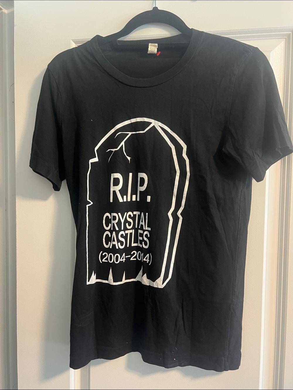 R.I.P. Crystal Castles Black Band Tee